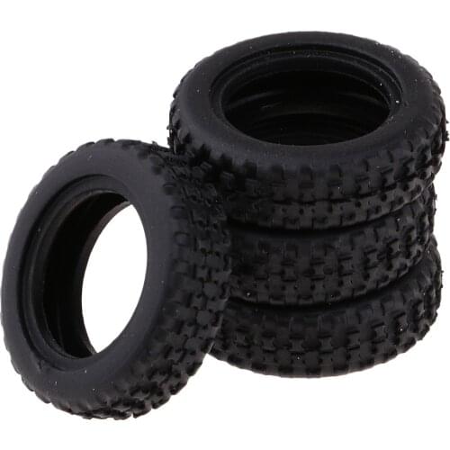 4pcs/set Wear-resistant Tires Tyres for WLtoys K979 K989 RC Rally Car Parts