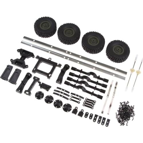 MagiDeal RC Car Trailer Chassis DIY Accessories for WPL 1/16 Truck