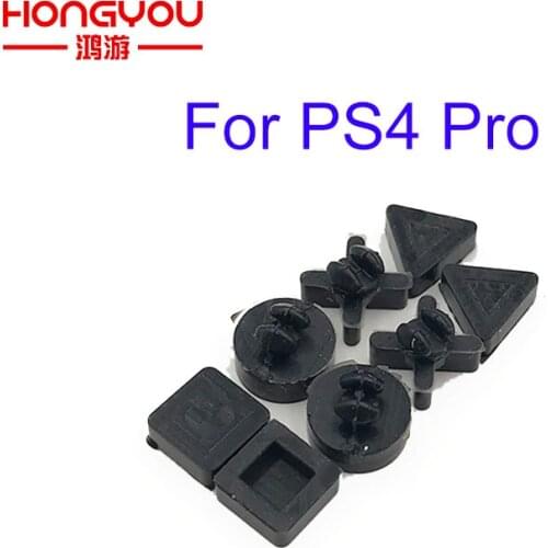 5sets Non-slip Silicon Rubber Feet Cover Replacement For Sony PS4 Pro/Slim Console Shell Housing Bottom Pad