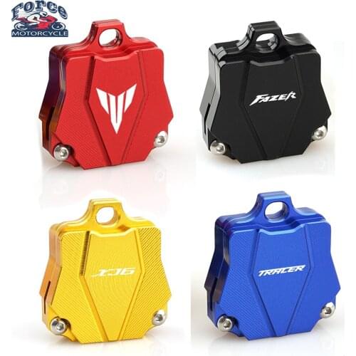 Moto Key Case Cover Shell Cap Protection For Yamaha Fazer FZ1 FZ6 FZ8 MT03 MT07 MT09 XJ6 Tracer 700GT 900GT (Key Without chip)