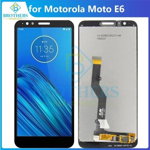 For Motorola Moto E6 E 6th Gen LCD Screen XT2005-3 XT2005-1 LCD Display Touch Screen Digitizer LCD Screen Assembly Phone Parts