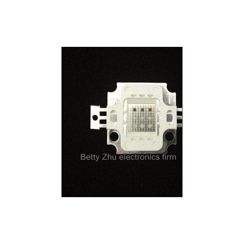 5PCS/LOT 10W high power integrated LED light red 620-625NM 300LM-400LM 32mil lamp beads bead DIY ball steep light fittings