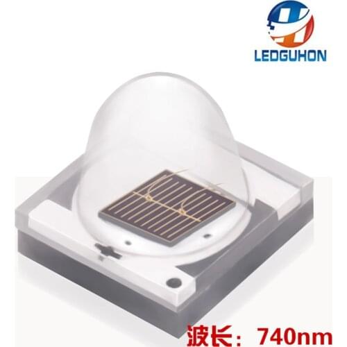 60 degrees 3W 3535 smd ceramic led IR 740nm led Use for medical