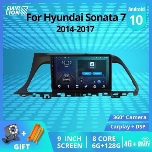 2DIN Android 10 Car Radio For Hyundai Sonata 7 2011-2018 Stereo Receiver Car Radio With Screen GPS Navigation Auto Radio DSP IGO
