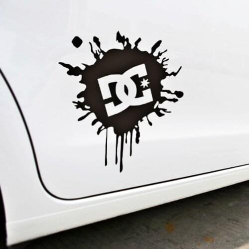 Volkrays Car Accessories Ken Block DC Ink Logo Cover Scratch Car Sticker Decal for Toyota Ford Chevrolet Volkswagen Hyundai Mini