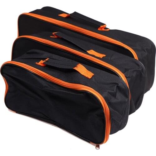 Car Black Wear Resistant Zipper Closure Practical Storage Case With Handle Durable Portable Pouch Vacuum Cleaner Tool Bag