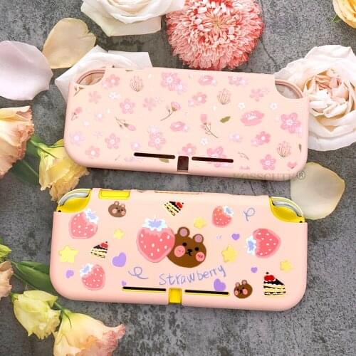 For Nintend Switch Lite Case Cute Cartoon Cover Shell Joy-Con Controller Shell TPU Cover For Nintend Switch Lite Accessories