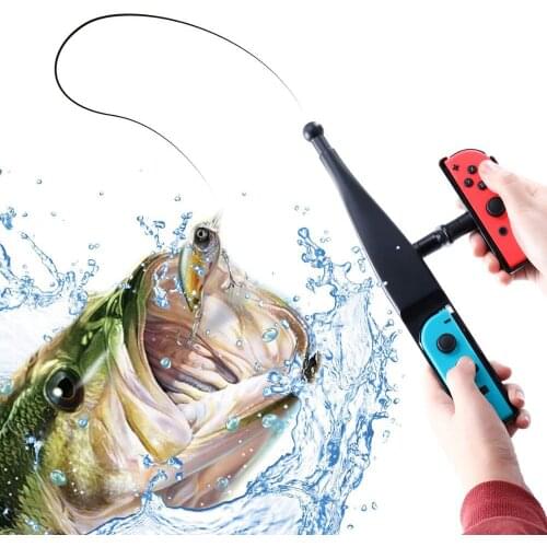 Game Handgrip Game Accessories Handle Joypad Stand Holder Fishing Rod Pole for Nintend Switch Joy-con r15