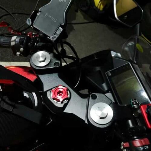 For Cfmoto 250sr Nk250 150 400 650gt Mt Tr-g Refitting Fastening Screw of Aluminum Alloy Upper Connecting Plate Triple Clamp Top