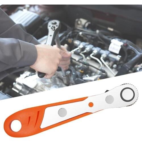 11Pcs Ratchet Wrench Set 36 Tooth Bidirectional Carbon Steel Mini Adjustable Ratchet Screwdriver Bits for Home Appliance Tools