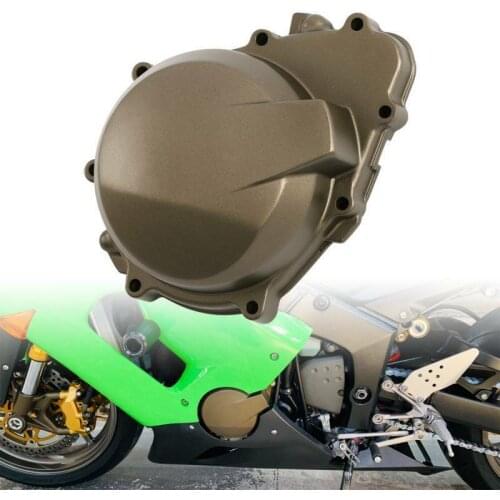 Motorcycle Side Engine Stator Cover Crankcase For Kawasaki Ninja ZX6R ZX636 2005-2006 Aluminum