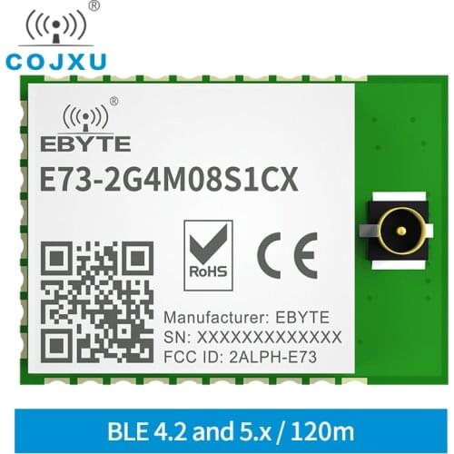 NRF52840 Bluetooth Module 2.4GHz 8 dBm E73-2G4M08S1CX Ebyte SMD RF Modules