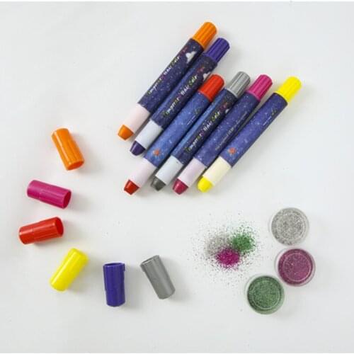 10color Disposable Hair Dye Stick Pure Plant Natural Healthy Non-irritating Hair Dye Pen Colorful Cream Party Kids Adult Product