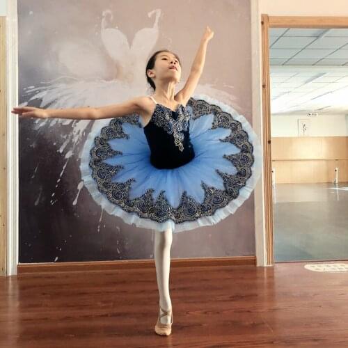Professional Ballet Tutu Child Kids Girls Adults Pancake Tutu Giselle Paquita Ballet Costume Women Ballerina Party Dress Girls