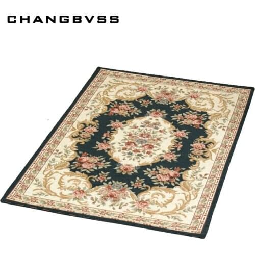 Retro Feeling Rugs Bath Mats For Bathroom ,Flower Pattern Anti Slip Mat Carpet Rugs For Bathroom, Toilet Mat Carpet Alfombra