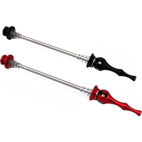1Pair Quick Release Skewer Ultralight Anti-corrosion Universal Wheel Hub Axle Rod Sturdy Durable for Road Bicycle