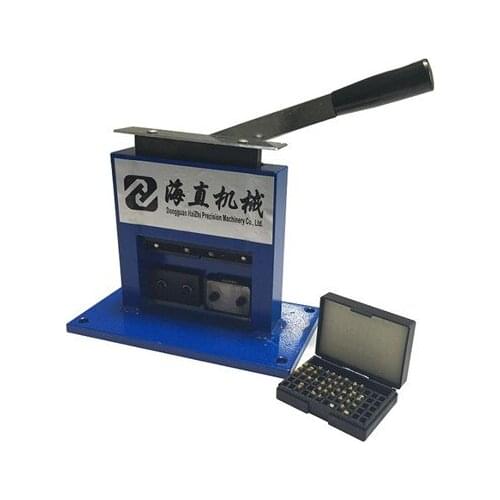 Aluminum tube sealing machine teeth paste tube sealer aluminum stamping sealer with expiration codes ,manual sealer