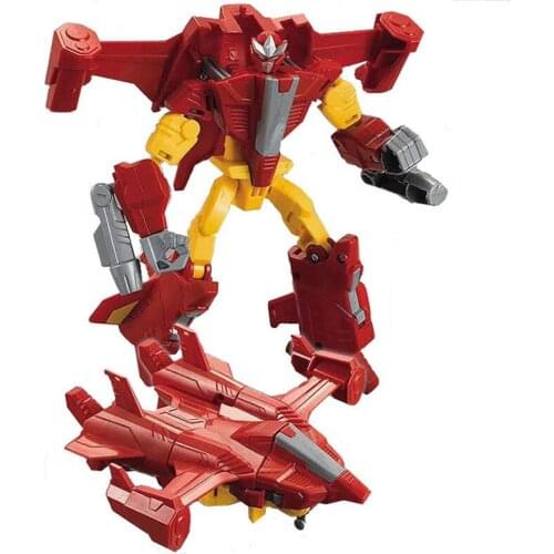 WEIJIANG Top Sale 21cm Alloy Educational Transformation Robot Toys Anime action Figure For Kids Boys Deformation Car model Toys