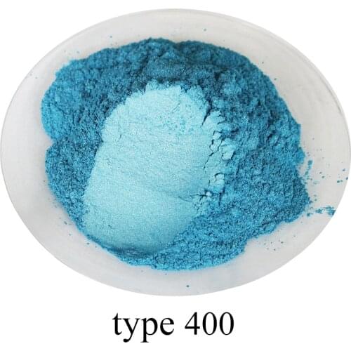 Pearl Powder Pigment Mineral Mica Powder DIY Dye Colorant for Soap Automotive Art Crafts 50g Glossy Blue Mica Powder Pigment