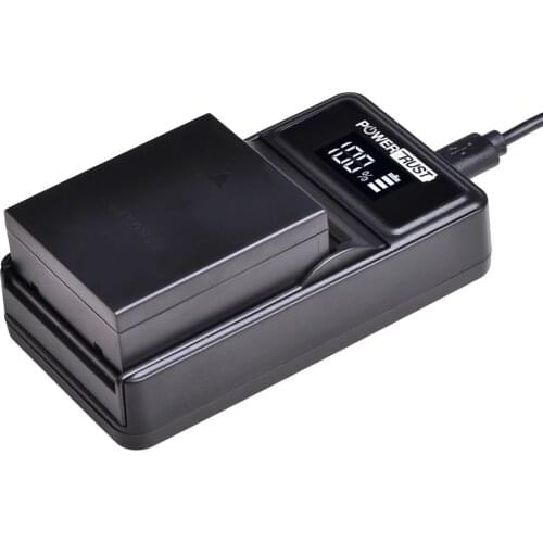 1Pc BLH-1 BLH1 BLH 1 Rechargeable Battery + LED USB Charger for Olympus E-M1 Mark II EM1-2 EM1 Mark Camera