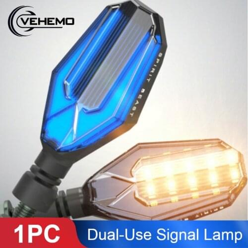 1x Motorcycle Turn Signal Flasher Motor LED Light for Honda Shadow 750 Yamaha Ybr 125 Davidsion Cbr650f Bmw F800r KTM