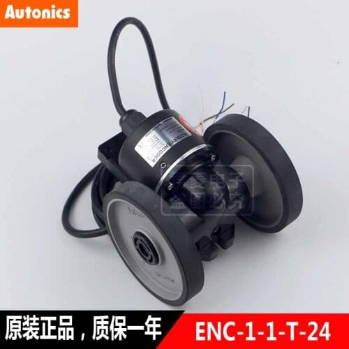 Autonics autonix enc-1-1-t-24 wheel type incremental rotary encoder