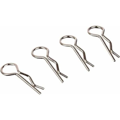 Car shell clip 100 pcs/pack 1 pack Very suitable for trucks and off-road vehicles, stainless steel body shell fixing pins
