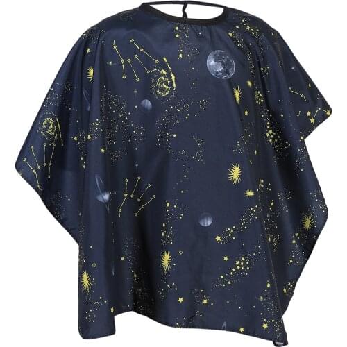 Kids Hairdressing Cape Barber Accessories Barber Shop Hair Cutting Cape Barberia Hair Brush Set Pattern Hair Cutting Apron