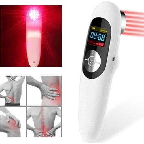LLLT Cold Level Laser Pain Management Therapy Device Physiotherapy Machine for Wound Healing Muscle Pain Reliever Portable