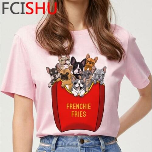 Border Collie Pug Corgi French Bulldog Shiba Inu summer top female harajuku kawaii casual tshirt top tees graphic tees women