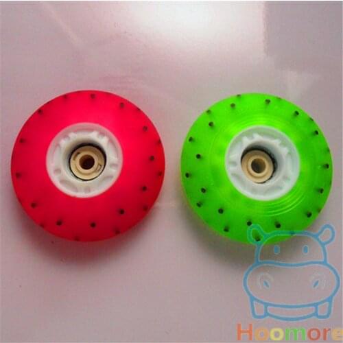 New arrival! 52 firestone LED flash wheel 88A frosted surface 80mm fruit flint spark skating wheel for inline skates