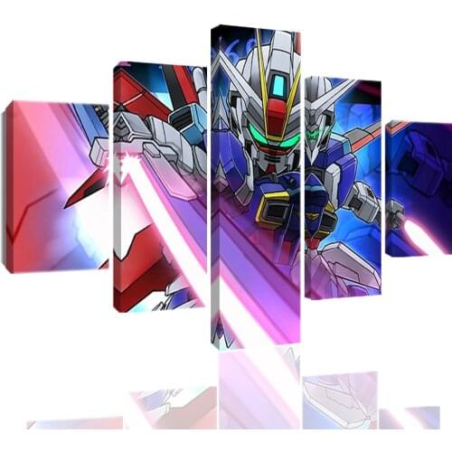 Japanese Anime Gundam Posters Canvas Painting Wall Art Decoration Prints For Kid Children Living Room Home Bedroom Sofa Decor