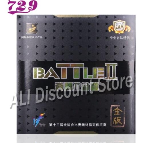 Friendship 729 Provincial Battle Ii Upgraded Version Golden Battle 2 Pentium 2 Table Tennis Rubber Ping Pong Sponge