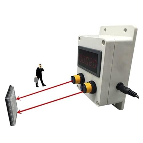 Passenger Flow Counter Store Traffic Counter Supermarket Customer Flow Counter Restaurant Automatic Counting Meter