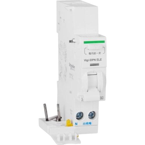 Schneider iDPN ELE electronic residual current operation protection attachment (type A), 1P N,≤25A,30mA momentary type 50/60Hz