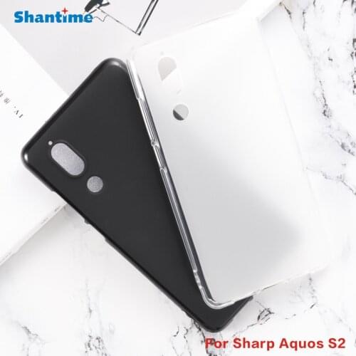 For Sharp Aquos S2 Gel Pudding Silicone Phone Protective Back Shell For Sharp Aquos C10 Soft TPU Case