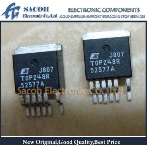 Free Shipping 10Pcs TOP248R TOP249R TOP250R TO-263-7 Integrated Off-line Switcher