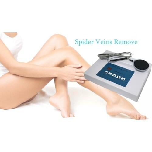 High frequency needle type vein spider remover vascular red blood vessels removal machine with 5 pieces needles