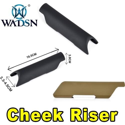WADSN Tactical Cheek Riser Accessory Low for Use on Non AR/M4 Application Cheek Riser CTRL eM OE WEX052 Hunting Accessories