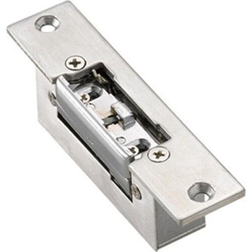 RISE-Electric Door Adjustable Lock-Tongue Secure Electric Strike Lock Door Double Unlock Mode NC/NO 12V Access Control System