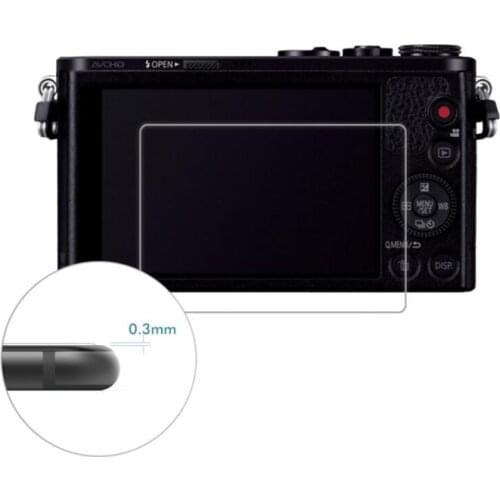 Tempered Glass Screen Protector Guard for Panasonic Lumix DMC GX7 GM1 GM1S GF7 G6 Camera LCD Screen Protective Film Protection