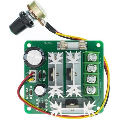 15A 6V-90V DC Motor Speed Controller 6V 12V 24V 36V 48V 72V 90V Large Power PWM Power Regulator Governor Switch Soft Start