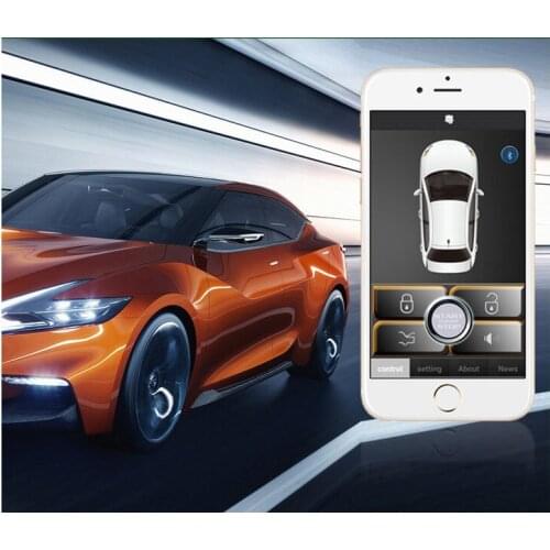 Keyless entry system car alarm Automatic Trunk Opening central locking kit Mobile download app Automatically open car parts
