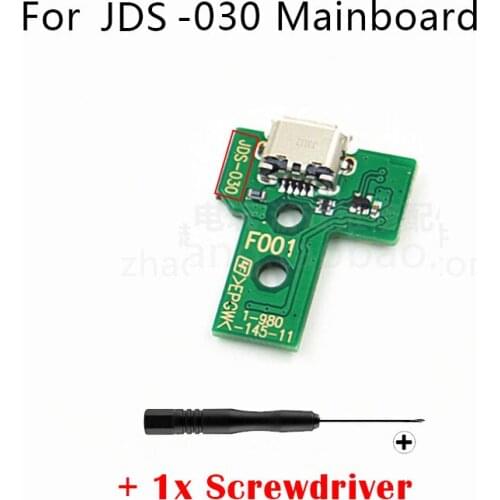 Breathing Lamp Charging Socket Triangle Mainboard+ Screwdriver for1200 PS4 Playstation Dualshock 4 JDM-030 Controller