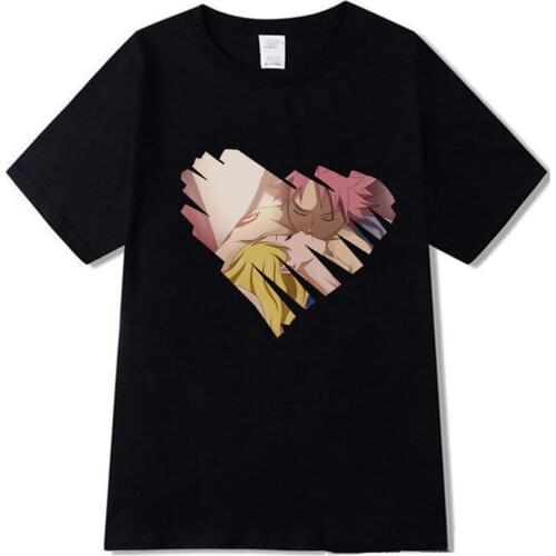 Fairy Tail T Shirt For Men/women Graphic Print TShirt Japanese Harajuku Style Streetwear Creative Fashion Tees Unisex