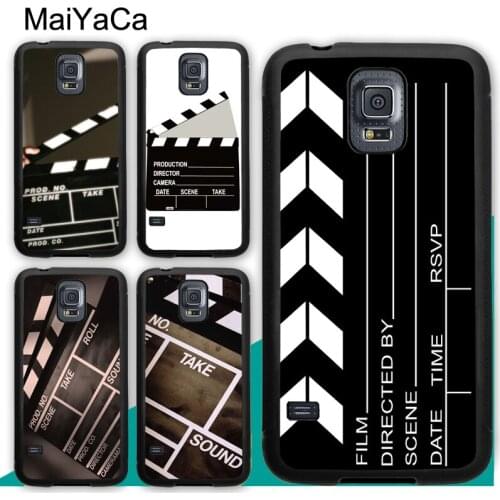 Film Movie Clapperboard Clapper Board Case For Samsung A21S A20e A71 A51 A10 A40 A50 A70 Galaxy S20 Plus S10 S9 Note 20 Ultra