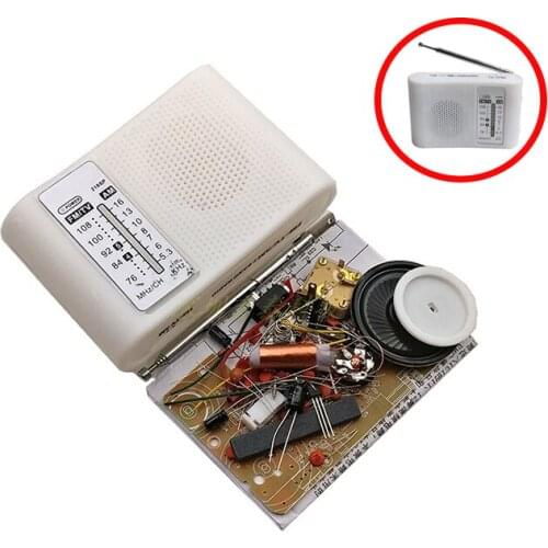 CF210SP AM/FM Stereo Radio Kit DIY Electronic Assemble Set Kit For Learner July DropShip