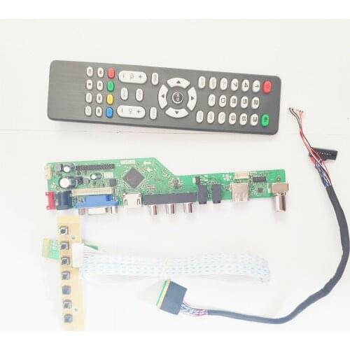 For N156BGE-L11/L21/L31/L41 1366*768 TV display controller card laptop 15.6" HDMI-Compatible VGA USB RF WLED LVDS 40Pin
