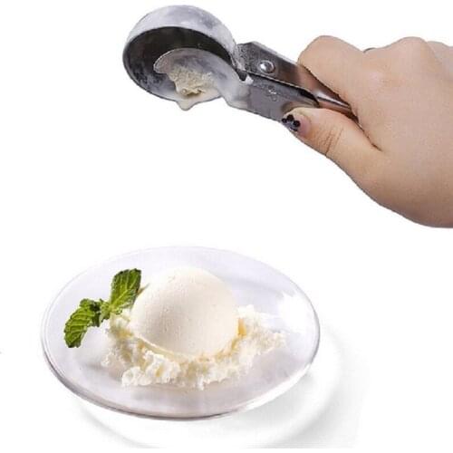 Ice Cream Scoops Stacks Stainless Steel Digger Fruit Non-Stick Spoon Kitchen Tools For Home Cake