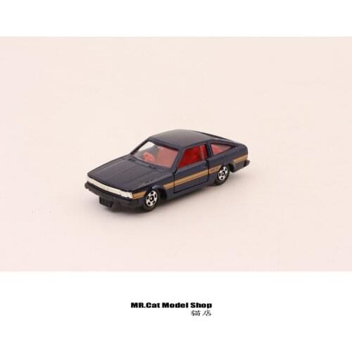 Metal TomicaTOMY Diecast Model Car Toyota COROLLA LEVIN Pearlescent Dark Blue Without Box